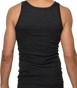 3 pack - Fijnrib Jeans - onderhemd