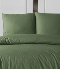 1 persoons beddengoed 140x200 cm+1 kussensloop 65x65 cm in katoen