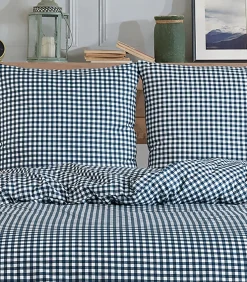 1 persoons beddengoed 140x200 cm+1 kussensloop 65x65 cm in katoen