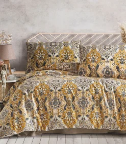 2 persoons beddengoed 200x200 cm+2 kussenslopen 65x65 cm katoensatijn