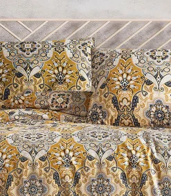 2 persoons beddengoed 200x200 cm+2 kussenslopen 65x65 cm katoensatijn