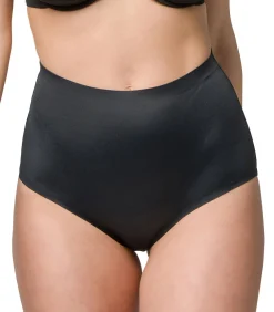 Afslankingsbroekje van microvezel met hoge taille 26 cm