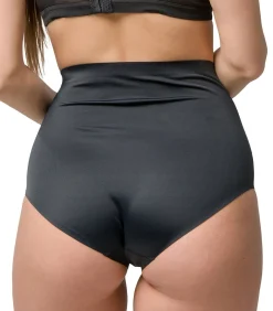 Afslankingsbroekje van microvezel met hoge taille 26 cm