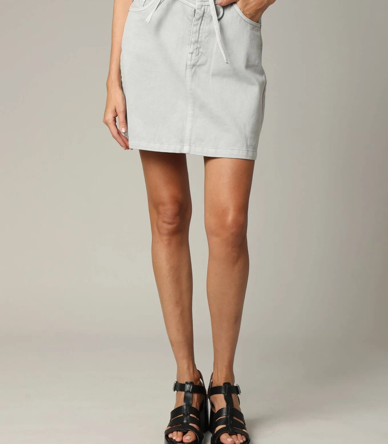 AITANA - Damesrok van 100% katoendenim