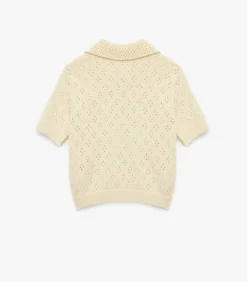 Ajourtrui Korte Mouwen Met Strik