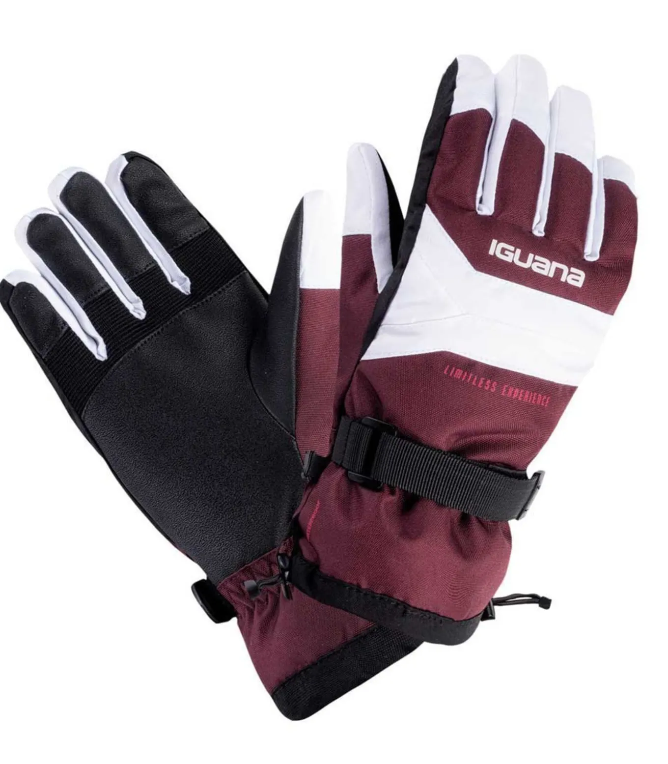 ALESSIA - Ski-handschoenen - Donkerrood