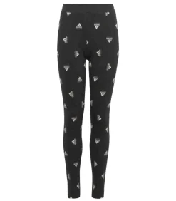 ALL OVER LOGO - Leggings - Zwart