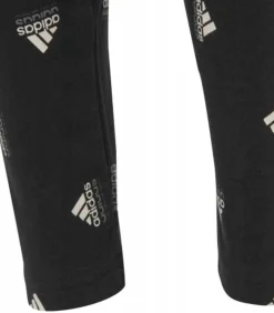 ALL OVER LOGO - Leggings - Zwart