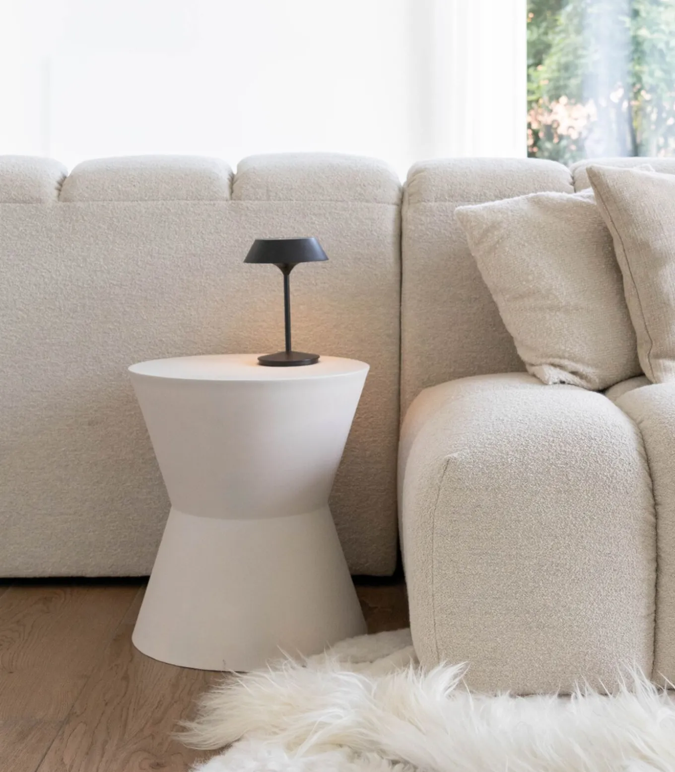 Amante - Bijzettafel - Wit