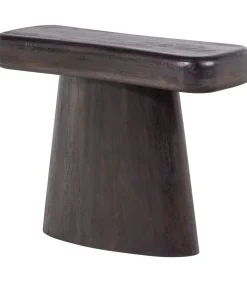 Amco Sidetable - Mango Hout - Zwart - 76x120x40