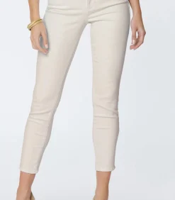 Ami Legging Ankle Jeans Zandkleurig Premium Denim