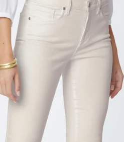 Ami Legging Ankle Jeans Zandkleurig Premium Denim