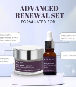 Anti-Aging Wrinkle Renew Serum 15 ml + Dagcrème 50 ml