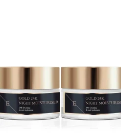ANTI-RIMPEL Nacht MOISTURIZER 24K GOUD x 2