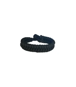 Armband gevlochten paracord zwart