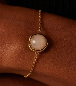 Armband Staal 19 cm - Goudkleurig