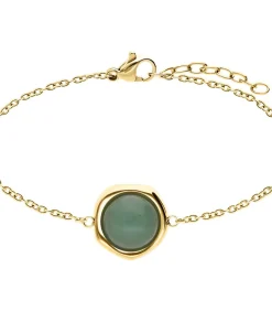 Armband Staal 19 cm - Goudkleurig