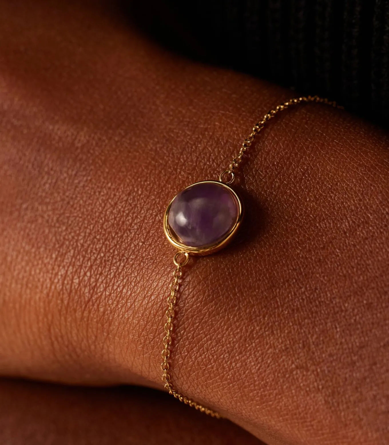 Armband Staal 19 cm - Goudkleurig