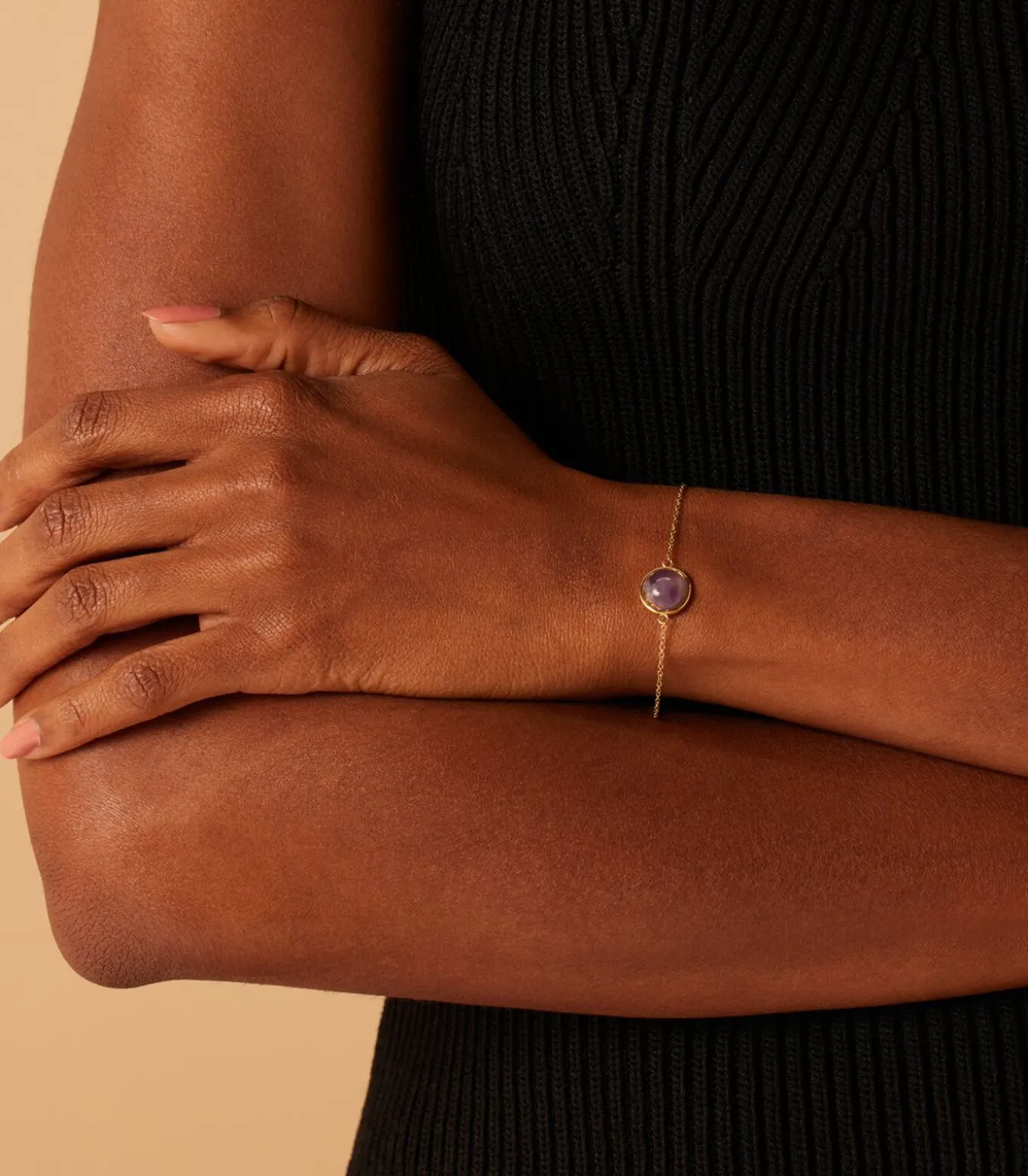 Armband Staal 19 cm - Goudkleurig