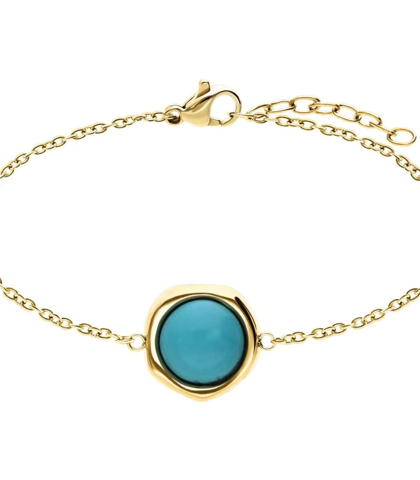 Armband Staal 19 cm - Goudkleurig