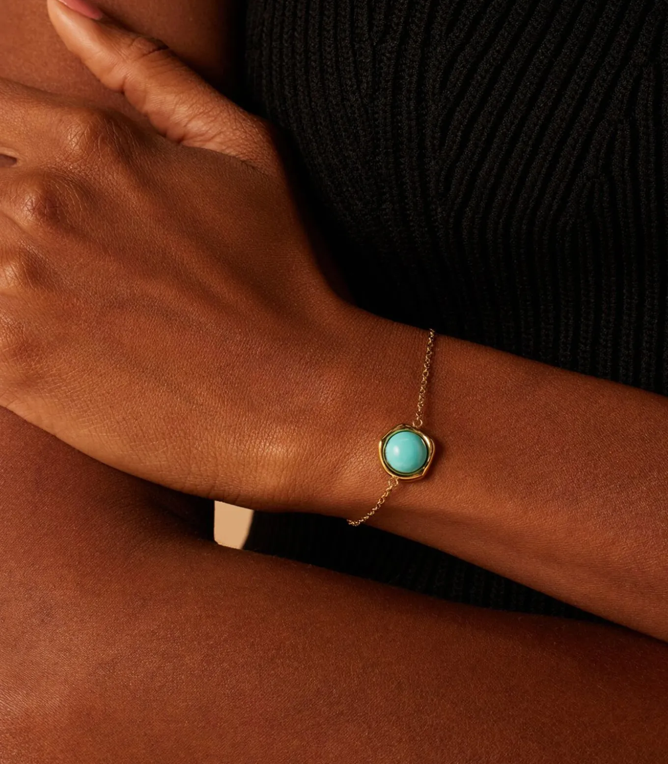 Armband Staal 19 cm - Goudkleurig