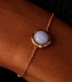 Armband Staal 19 cm - Goudkleurig