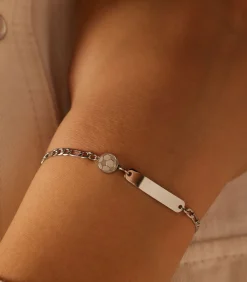 Armband Staal 15 cm - Zilverkleurig