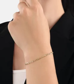 Armband voor mannen en vrouwen, unisex, goud 375