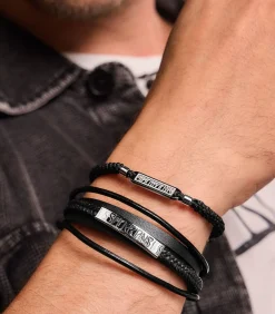 Armband voor mannen en vrouwen, unisex, roestvrij staal