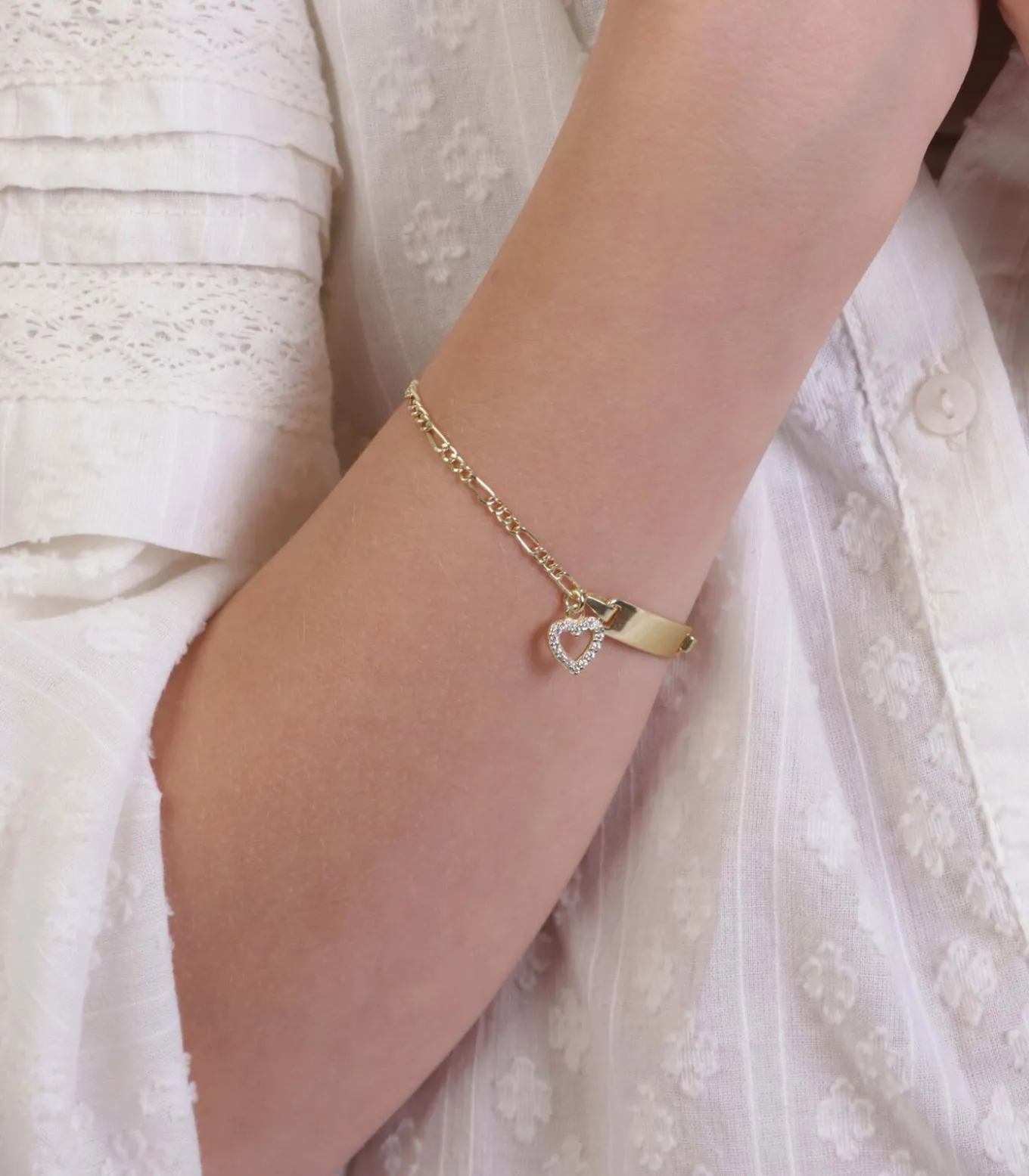 Armband Zilver goudkleurig