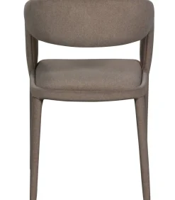 Arms Eetkamerstoelen - Polyester - Bruin - Set van 6