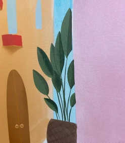 Art for the Home Canvas - Mediterranean Whisper - 100x54