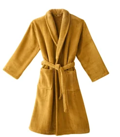 ATHENA Curry - Badjas unisex microvezel