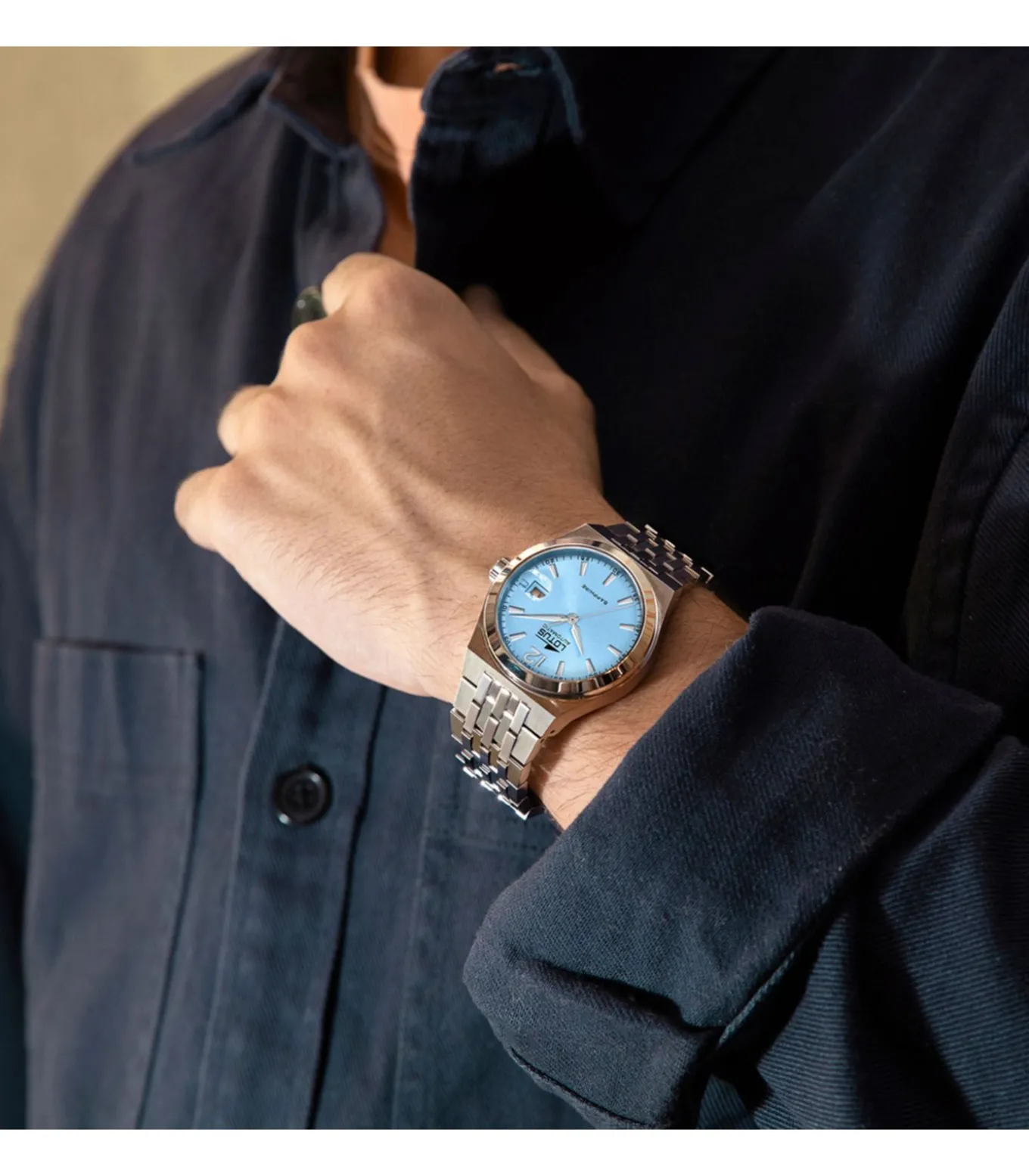 Automatisch horloge Automatico Blue Automatic