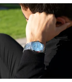 Automatisch horloge Automatico Blue Automatic