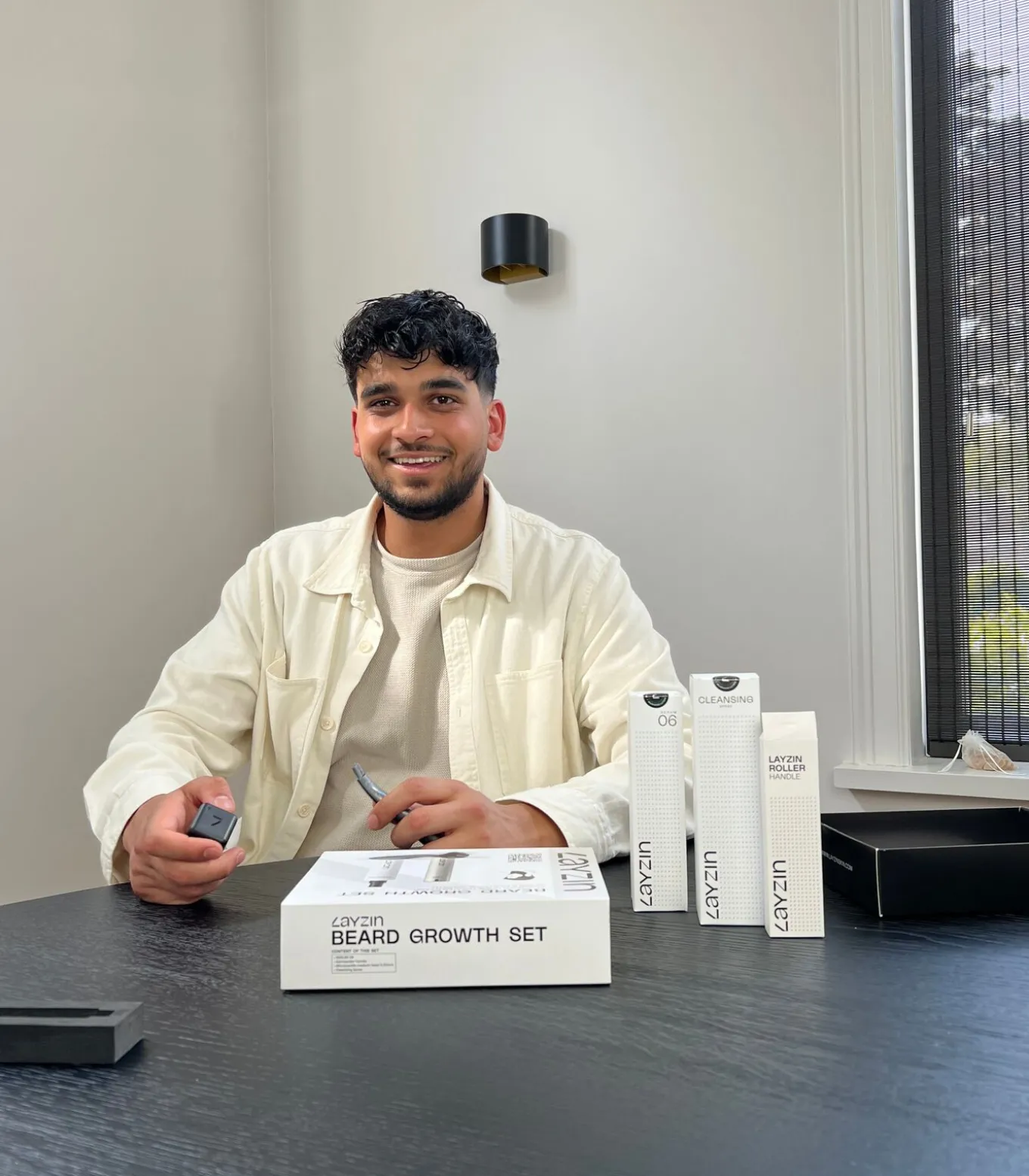 Baardgroei Set voor vollere baard