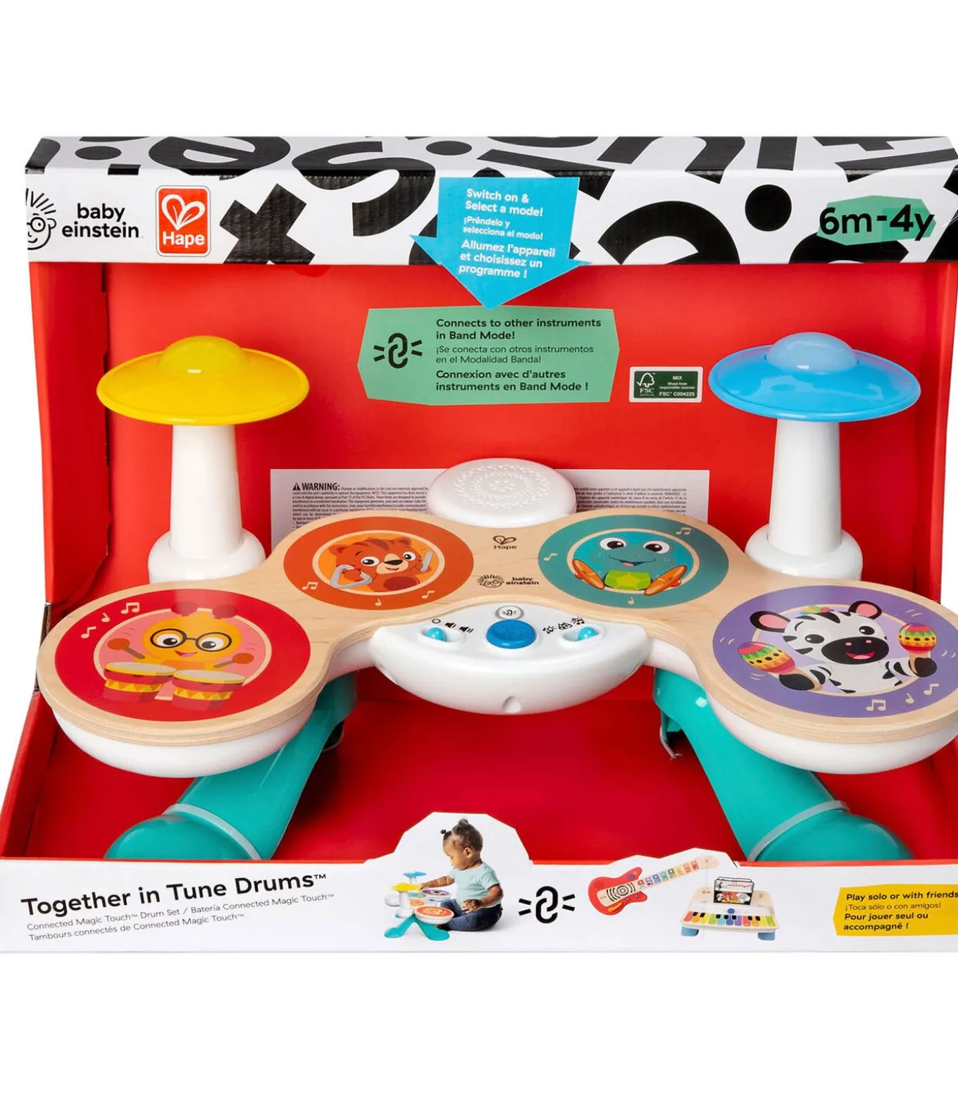 Baby Einstein drumspeelgoed Together in Tune Connected Magic Touch