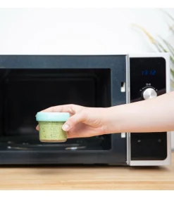 Babybols - 4 Glazen Voorraadpotten - Our Imperfects