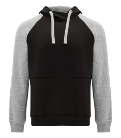 BADET - Trui met kap - Zwart Multi-kleur