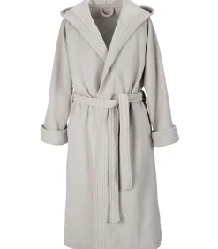 Badjas Reese, Zilver - XXL - Unisex - Katoen/Polyester