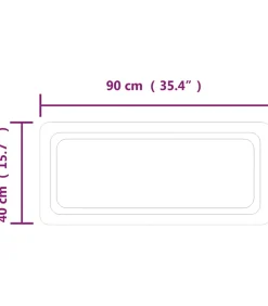 Badkamerspiegel LED 40x90 cm