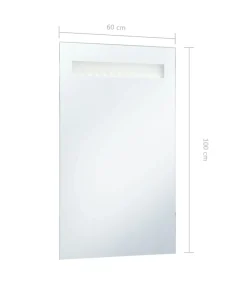 Badkamerspiegel LED 60x100 cm