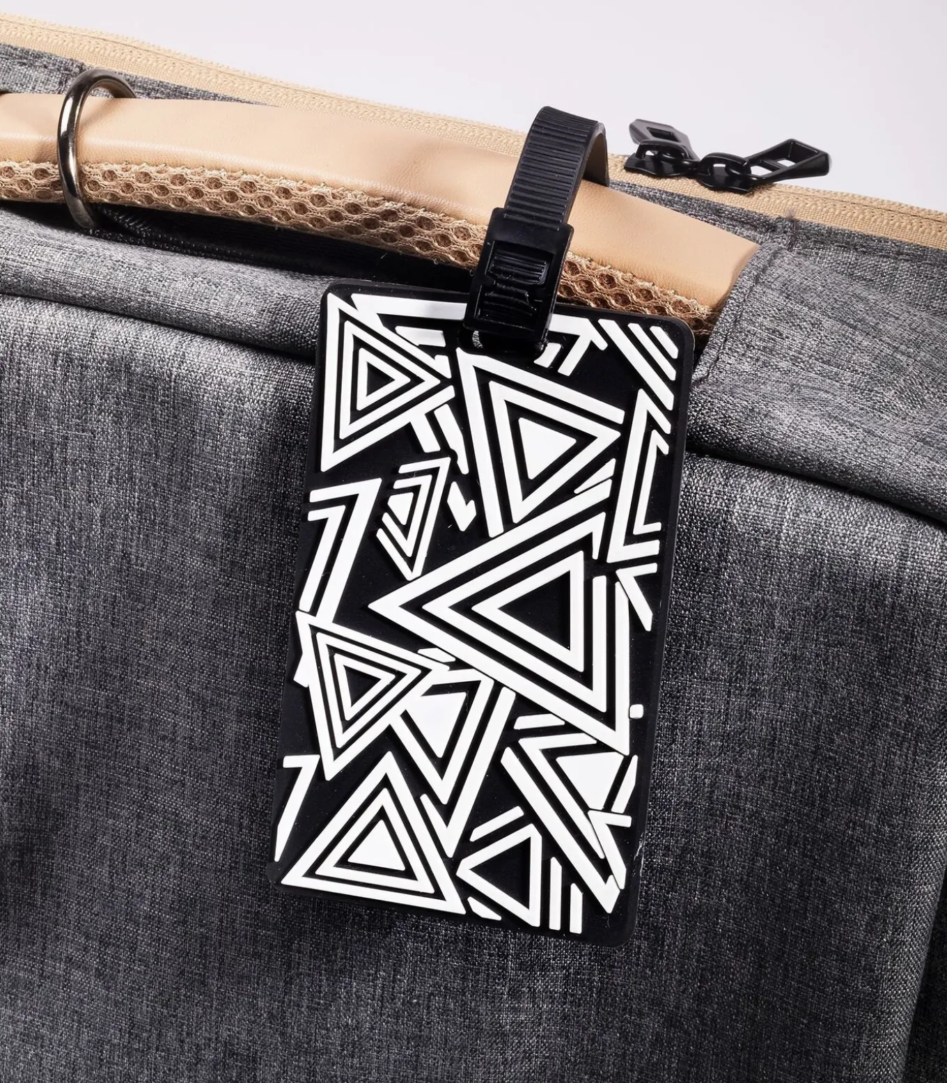 Bagagelabel - Driehoeken