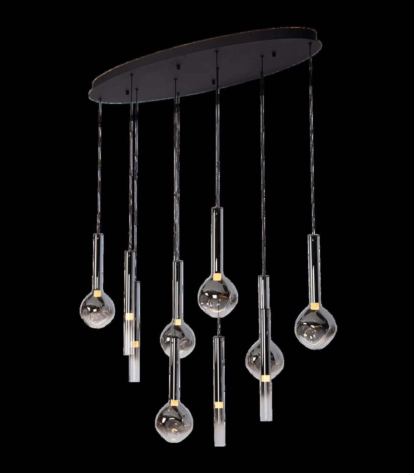 Bahia 10 - Hanglamp - Zwart