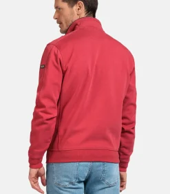 Baileys Half-Zip Sweater – Coral