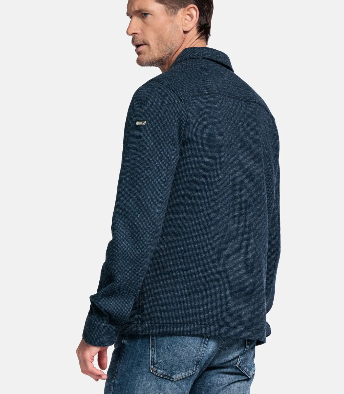 Baileys katoenmix vest - navy