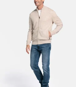 Baileys Lamswollen vest - Off-white