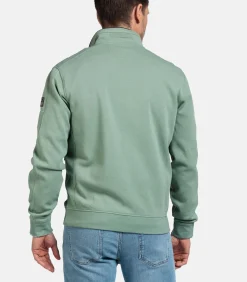 Baileys Sportief Sweatvest – Misty Green