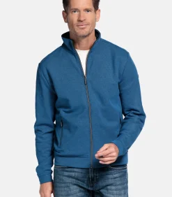 Baileys sweatvest - Delftblauw