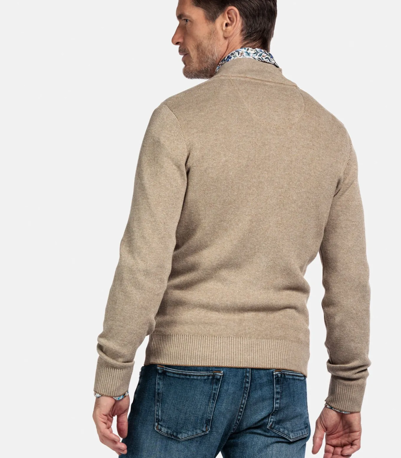 Baileys two-tone vest - Camel